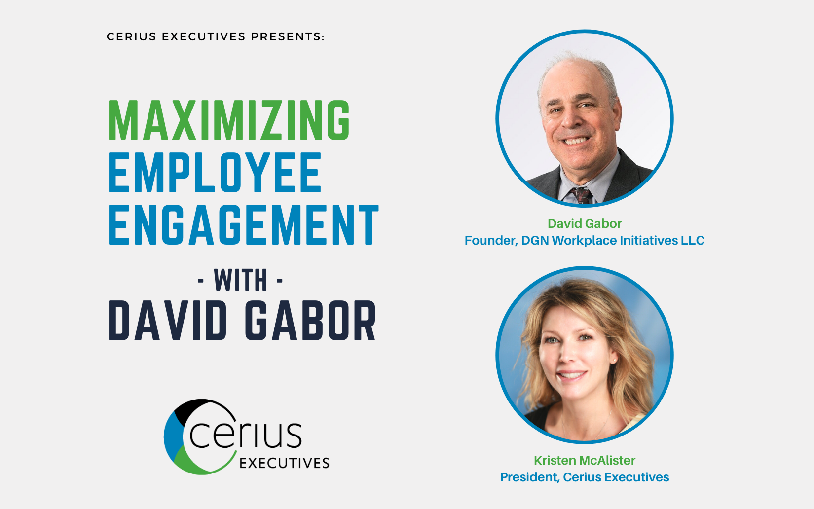 David Gabor: Maximizing Employee Engagement
